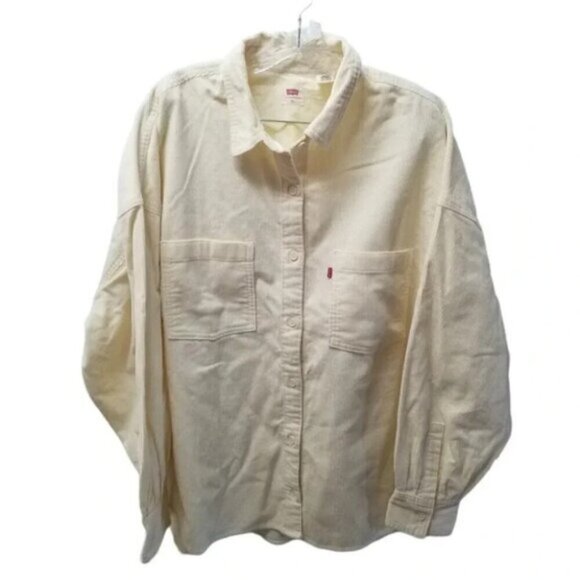 Levi's Elliot Utility Jacket Corduroy Yellow XL - Picture 4 of 13